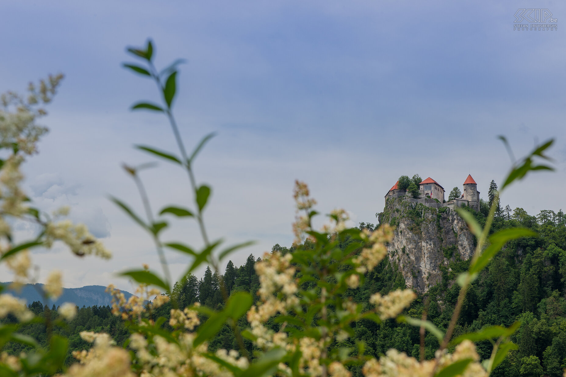 Bled - Castle The castle of Bled stands on top of a 130 meter high rock and dates from the 16th century. Stefan Cruysberghs